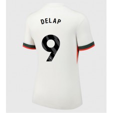 Chelsea Liam Delap #9 Bortatröja Dam 2025-26 Korta ärmar